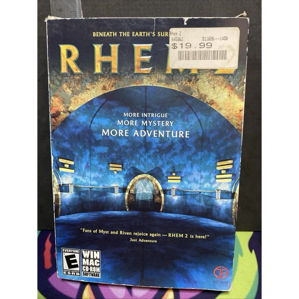 Rhem II PC Small Big Box • Foldout • Inner Box • 2 Discs • Jewel Case • Manual